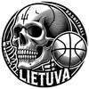 KS Džemperis Lietuva Nespalvota Kaukolė, Dydis: L