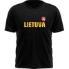KS Marškinėliai Lietuva Su Vėliavėle Ant Nugaros, Dydis: S