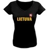 KS Moteriški Marškinėliai Lietuva Su Vėliavėle Ant Nugaros, Dydis: XXL
