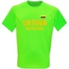 KS Sportiniai Marškinėliai Lietuva Basketball (Neon Žalias), Dydis: XXL