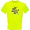 KS Sportiniai Marškinėliai Stilizuotas Vytis (Neon Geltona), Dydis: XXL