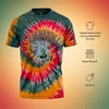 LKF Vaikiški Marškinėliai Lietuva Basketball Tie-Dye Oficialūs, Dydis: 110/116 cm