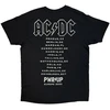 Marškinėliai AC/DC Angus Putland EU Tour '25, Dydis: M