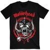 Marškinėliai Motorhead Lightning Wreath, Dydis: M