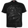 Marškinėliai Spiral AC/DC Back In Juodas Torn, Dydis: M
