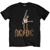 Rock AC/DC Angus Statue Marškinėliai, Dydis: XXL