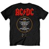 Rock AC/DC FTATR 40th Flaming Marškinėliai, Dydis: L