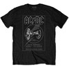 Rock AC/DC FTATR 40th Monochrome Marškinėliai, Dydis: XL