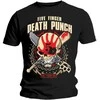 Rock Five Finger Death Punch Zombie Kill Marškinėliai, Dydis: XL