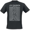 Rock Joy Division Unknown Pleasures Baltas On Juodas Marškinėliai, Dydis: XL