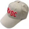 Rock Kepurė AC/DC Raudona Logo