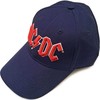 Rock Kepurė AC/DC Raudona Logo