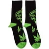 Rock Kojinės Cypress Hill Logo &amp; Leaves