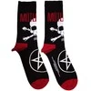 Rock Kojinės Motley Crue Skull &amp; Crossbones