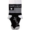 Rock Lamb Of God Flag Kojinės