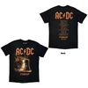 Rock Marškinėliai AC/DC Bell Lightning EU Tour '25, Dydis: XL