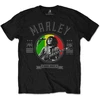 Rock Marškinėliai Bob Marley Rebel Music Seal, Dydis: M