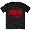 Rock Marškinėliai Faith No More Classic New Logo Star, Dydis: M