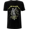 Rock Marškinėliai Metallica And Justice For All Tracks, Dydis: M