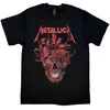 Rock Marškinėliai Metallica Heart Skull, Dydis: M
