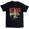 Rock Marškinėliai Metallica Load Chavez Cartoon Juodi, Dydis: L