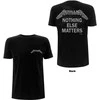 Rock Marškinėliai Metallica Nothing Else Matters, Dydis: XL