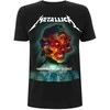 Rock Metallica Hardwired Album Cover Marškinėliai, Dydis: L