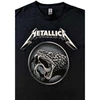 Rock Metallica Juodas Album Poster Marškinėliai, Dydis: L