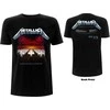 Rock Metallica Master of Puppets Tracks Marškinėliai, Dydis: M
