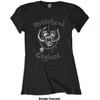 Rock Motorhead England Moteriški Marškinėliai, Dydis: XL
