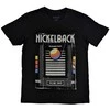 Rock Nickelback Those Days VHS Marškinėliai, Dydis: XL