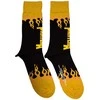 Rock Pantera Flame Kojinės