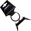 Rock Raktų Pakabukas Metallica Bright Raudona Logo
