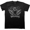 Rock The Offspring Feathered Winged Skull Marškinėliai, Dydis: XL