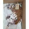 Super Hobby Horse Medinis žirgas su kotu – rudas leopardinis su ruda karčia