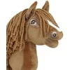 Super Hobby Horse Hobby Horse lazdelinis arkliukas Premium šviesiai kaštoninis A4