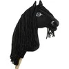 Super Hobby Horse Medinis žaislinis arkliukas su kotu – fryzų veislė