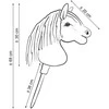 Hobby Horse arkliukas cremello spalvos Super Hobby Horse Premium