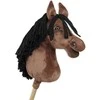 Super Hobby Horse Medinis žirgas su kotu – rudas, Premium