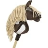 Super Hobby Horse Hobby Horse lazdelinis arkliukas Super Premium western IV tamsiai rudas A4
