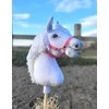 Super Hobby Horse Medinis hobio arkliukas – baltas