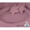 My Sweet Baby Pakabinama palapinė ir lizdelis su pagalvėlėmis – pastelinis violetinis