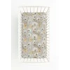 My Sweet Baby Paklodė kūdikiui pilka su pienėmis, medvilninė 120x60 cm