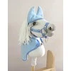 Super Hobby Horse Fleecinis komplektas žirgeliams A4–A5 šviesiai mėlynas Hobby Horse