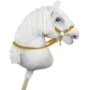 Super Hobby Horse Hobio žirgo pavadžiai kantarui – medaus geltonumo