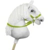 Super Hobby Horse Hobio žirgo kamanos – laimo spalvos