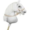 Super Hobby Horse Hobio žirgo kamanos kantarui – smėlio spalvos