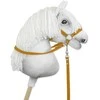 Super Hobby Horse Hobio žirgo pavadžiai kantarui – medaus geltonumo