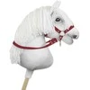 Super Hobby Horse Hobio žirgo kamanos – burgundinės