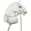Super Hobby Horse Hobio žirgo kamanos kantarui – smėlio spalvos
